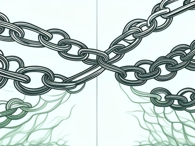 Schematic diagram of a UTXO redeeming itself from another chain.